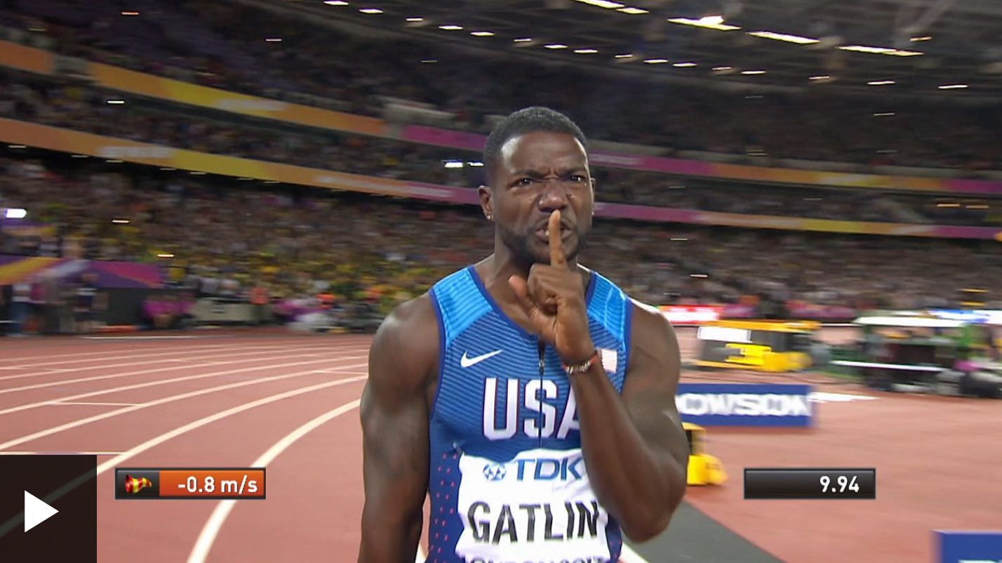 World Championships 2017: Usain Bolt Beaten by Justin Gatlin in 100m final