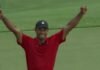 Tiger Woods wins PGA Tour Championship: Crowd Mobs the Course